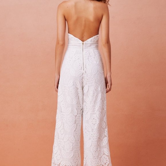 LETTER JUMPSUIT PORCELAIN - Picture 2 of 5